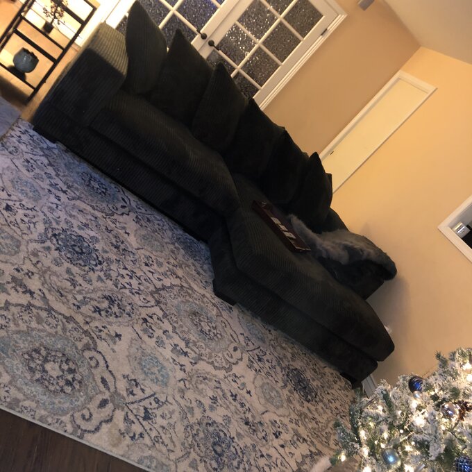 【Furniture】Luxe 2 - Piece Upholstered Chaise Sectional