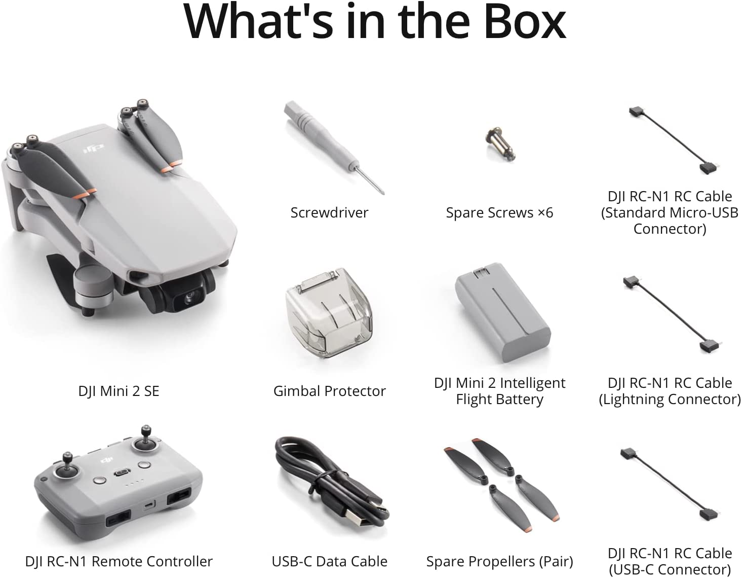 DJI Mini 2 SE, a thin and light foldable mini camera drone