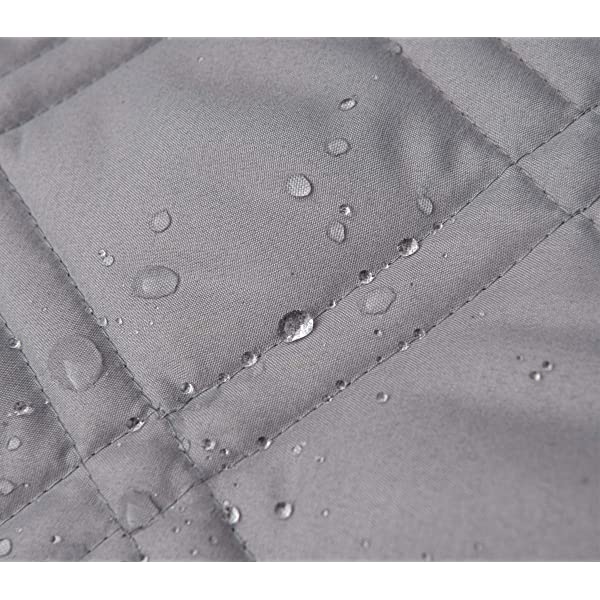 Ameritex Loveseat Cover Water-Resistant Quilted Furniture Protector with Back Nonslip Paws Slipcover for Dogs, Kids, Pets Loveseat Slipcover Stay in Place for Leather (46