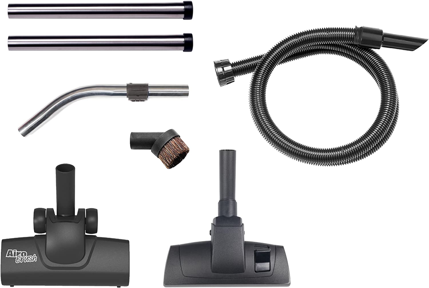 Vacuum Cleaner with AiroBrush Turbo Head and Microfresh Filtration System, 620 W, RedBlack