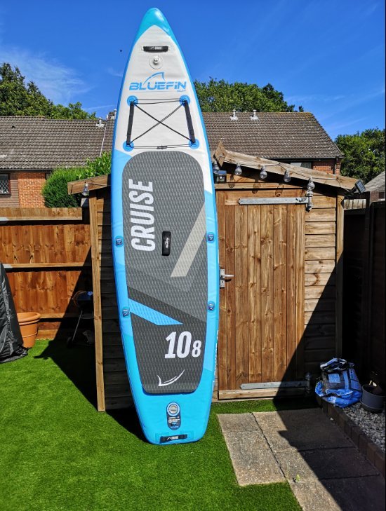 Bluefin SUP Inflatable Stand Up Paddle Board 6” Thick Kayak Conversion Kit All Accessories