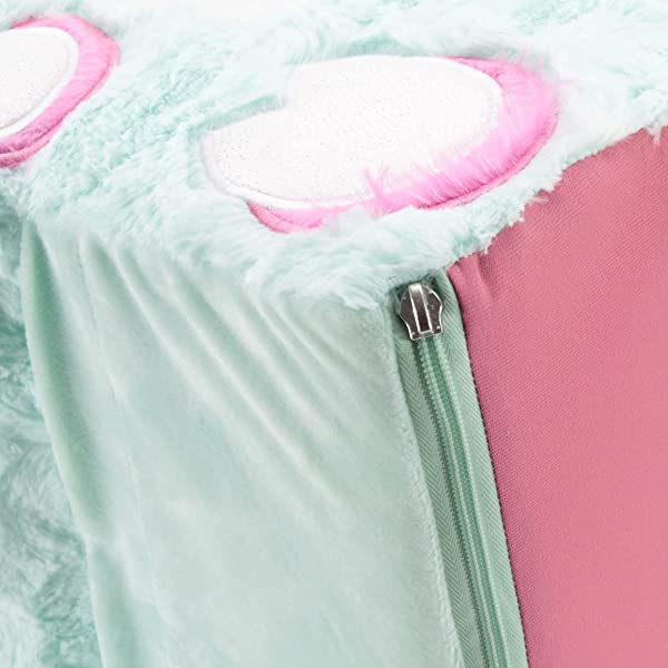 Soft Landing Fox Sweet Seats | Premium Character Chair with Carrying Handle & Side Pockets – Orange