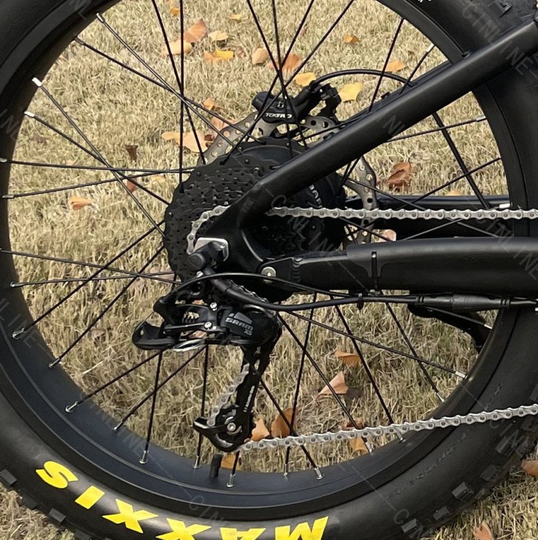 Fahrrad Elektrofahrrad 48V 1500W Elektrische Mountainbikes für Erwachsene Fat Tire Doppelbatterie 26x4.0 '' Vollfederung EMTB