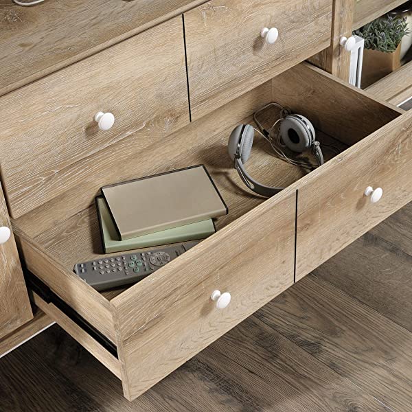 Sauder Canal Street Entertainment Credenza, For TV's up to 60