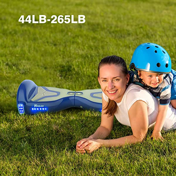 TOMOLOO Hoverboard for Kids and Adult, Hover Board Self Balancing Scooter 6.5