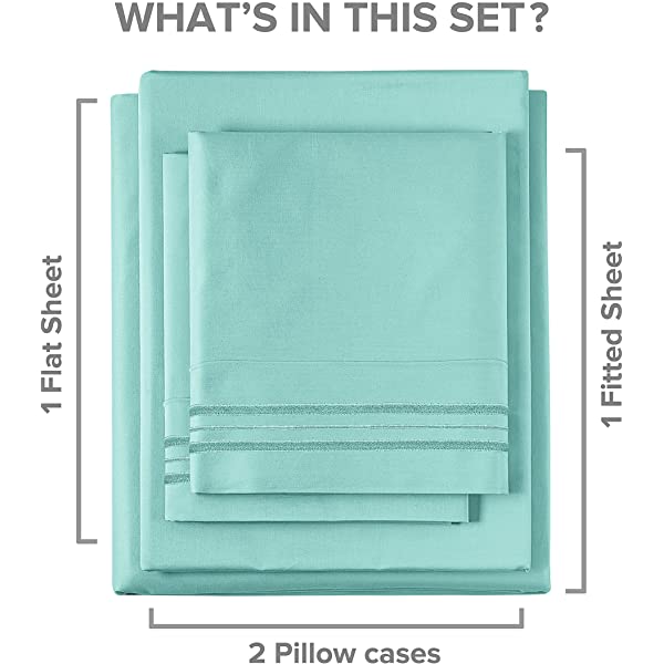 Queen Size Sheet Set - 4 Piece - Hotel Luxury Bed Sheets - Extra Soft - Deep Pockets - Easy Fit - Breathable & Cooling Sheets - Wrinkle Free - Comfy – Dark Grey Bed Sheets - Queens Sheets – 4 PC Queen Grey