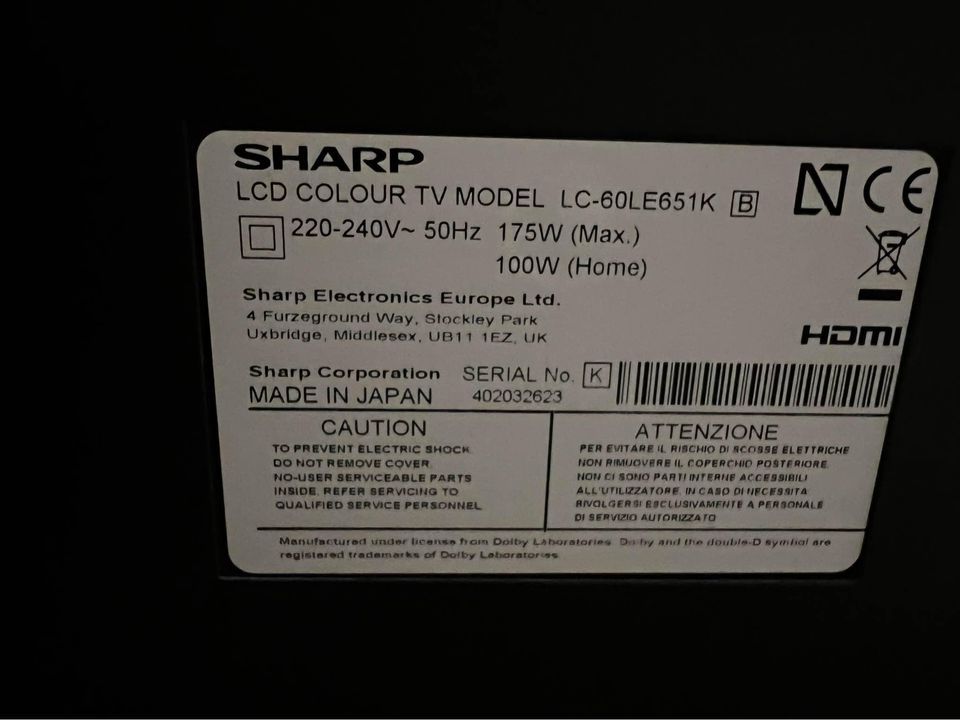 Telewizor SHARP 55 cali