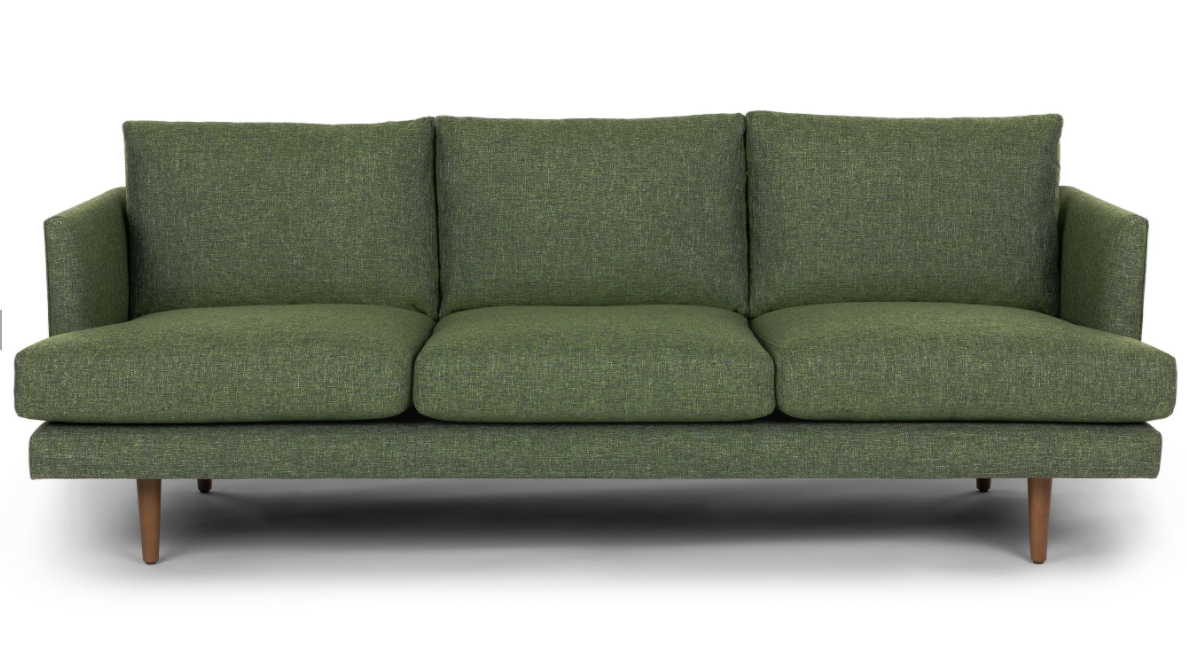 Burrard Forest Green Sofa