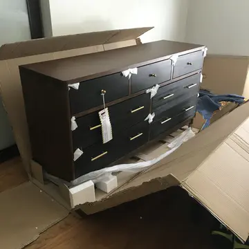 7 Drawer Double Dresser