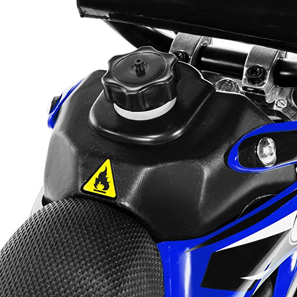 XtremepowerUS 49CC 2-Stroke Gas Power Mini Pocket Dirt Bike Dirt Off Road Motorcycle Ride-on (Blue)
