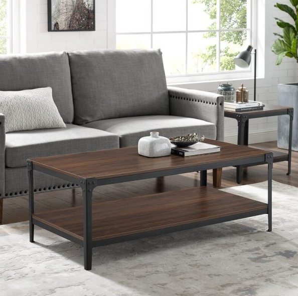 4 Legs Coffee Table with Storage