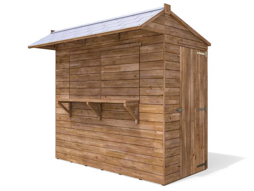 【Home&Garden】Outdoor Bar Shed - The Hangover Apex Garden Bar | 1.8x2.4 m