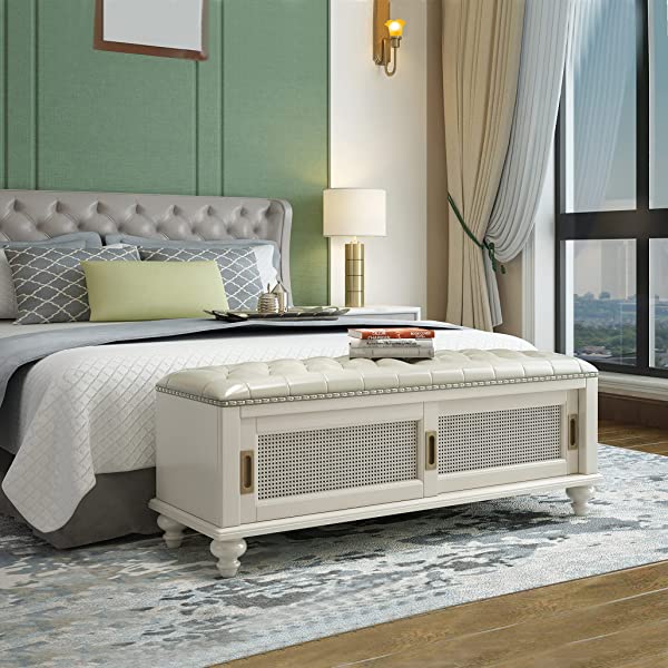 K KELBEL Shoe Rack & Shoe Bench & Shoe Cabinet & Boot Organizing Detachable Cushion with Hidden Storage Compartment,Large Size XX-Large(Upgrade Classic Shoe Cabinet)