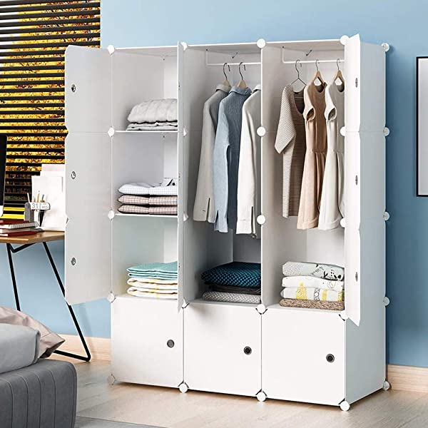 Aeitc Portable Wardrobe Closets 14