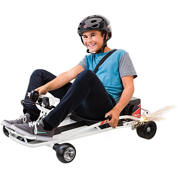 Razor Ground Force Drifter Kart White Standard Packaging