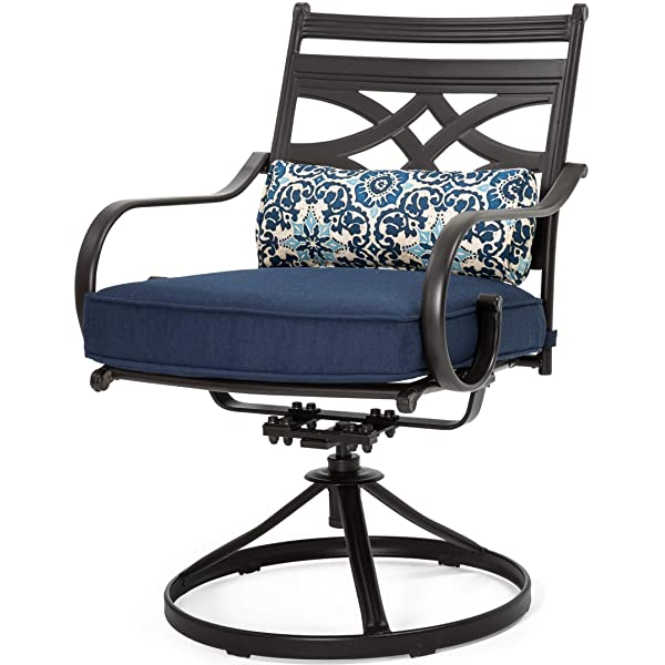 Hanover MCLRDN5PCSQSW4-CHL Montclair, Red Outdoor Furniture