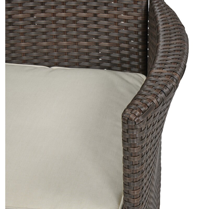 【Furniture】Rectangular 6 - Person 150Cm Long Dining Set with Cushions