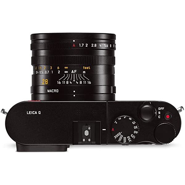 Leica Q 24.2 Megapixel Digital 35 MM Compact Camera (Black, Anodized, TYP 116)