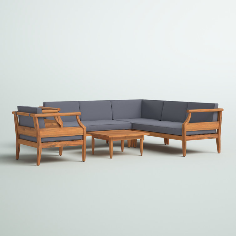 Oundle 5 - Person Outdoor Seating Group with Cushions