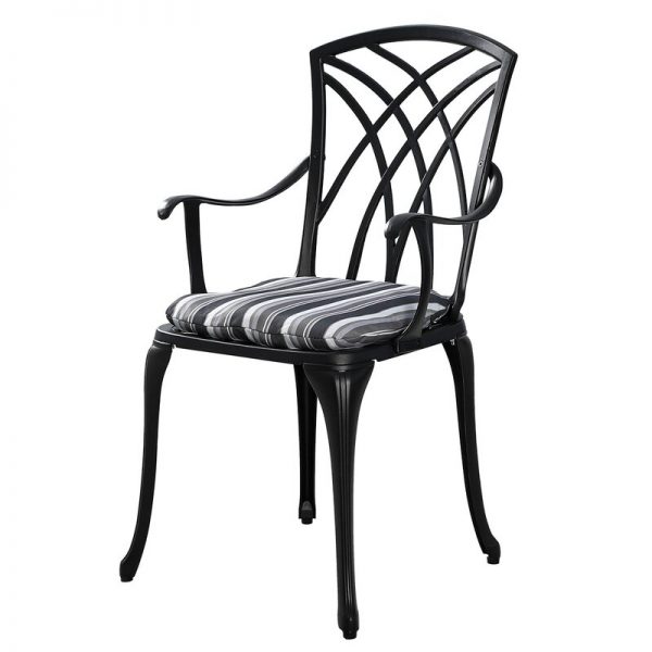 Cockerham Round 2 – Person 24” Long Bistro Set with Cushions (Set of 3)