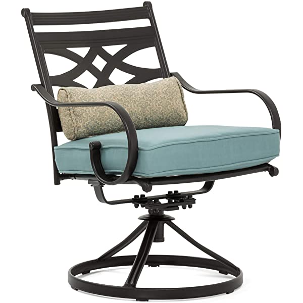 Hanover MCLRDN5PCSQSW4-CHL Montclair, Red Outdoor Furniture