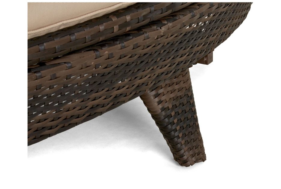 Vacation beach bed rattan bed terrace sun bed outdoor leisure birdcage sofa outdoor courtyard sun lounger